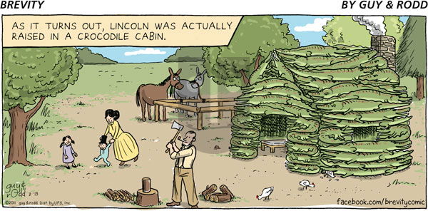 Brevity on Sunday February 13, 2011 Comic Strip
