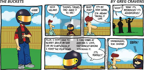The Buckets on Sunday July 15, 2012 Comic Strip