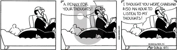 The Born Loser on Saturday June 21, 2003 Comic Strip