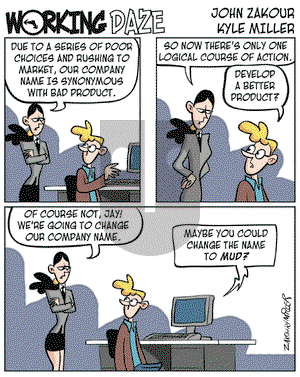 Working Daze on Friday May 6, 2005 Comic Strip