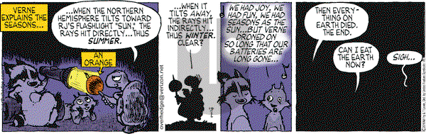 Over the Hedge on Saturday October 2, 2010 Comic Strip