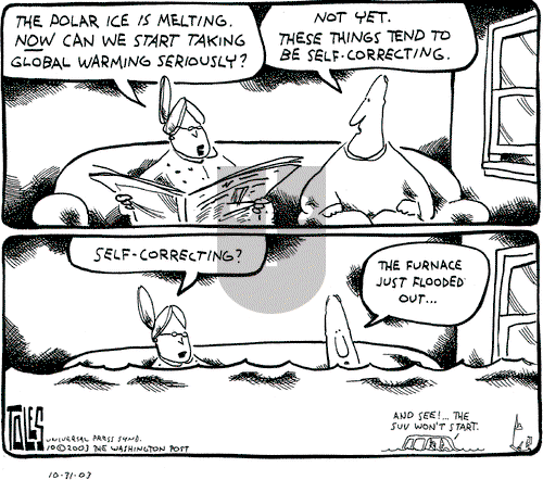 Tom Toles on Friday October 31, 2003 Comic Strip
