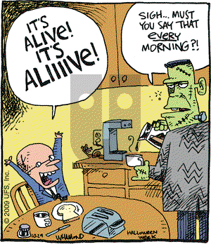 Reality Check on Thursday October 29, 2009 Comic Strip