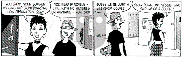 Luann on Tuesday September 18, 2001 Comic Strip