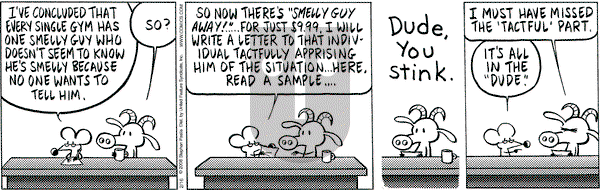Pearls Before Swine on Saturday February 16, 2008 Comic Strip