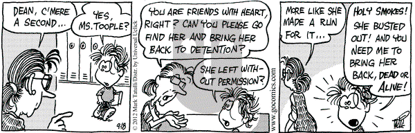 Heart of the City on Tuesday September 18, 2012 Comic Strip