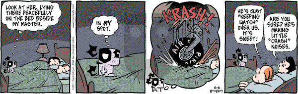 Pooch Cafe on Monday June 6, 2011 Comic Strip