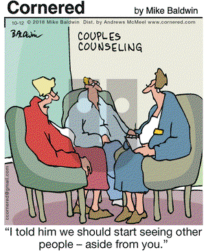Cornered on Friday October 12, 2018 Comic Strip