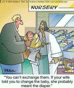 Cornered on Saturday May 31, 2025 Comic Strip