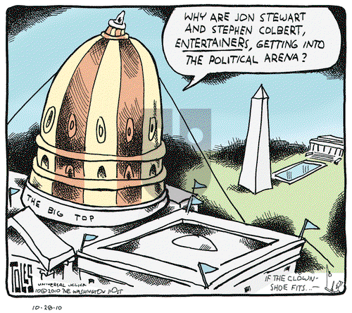 Tom Toles on Thursday October 28, 2010 Comic Strip