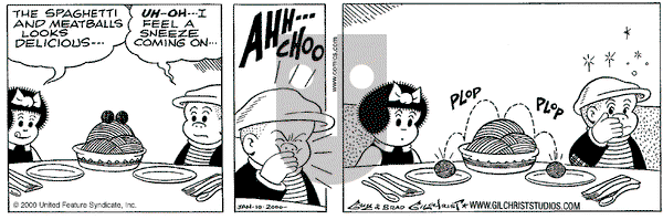 Nancy on Thursday March 16, 2000 Comic Strip