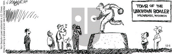 Non Sequitur on Friday December 5, 1997 Comic Strip
