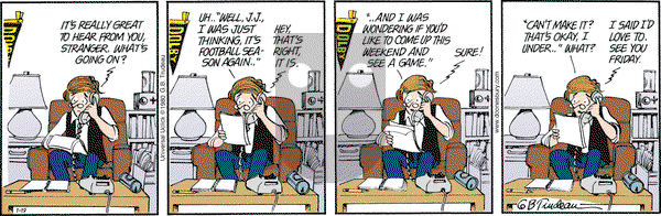 Doonesbury on Monday January 19, 2015 Comic Strip