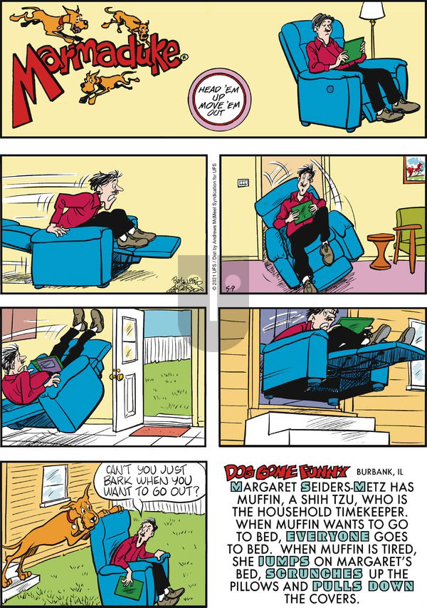 Marmaduke on Sunday May 9, 2021 Comic Strip