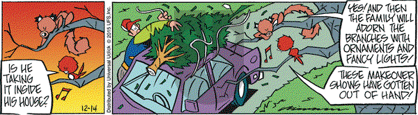 Rose is Rose on Monday December 14, 2015 Comic Strip
