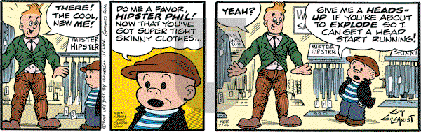 Nancy on Friday February 27, 2015 Comic Strip
