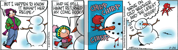 Rose is Rose on Saturday February 24, 2018 Comic Strip