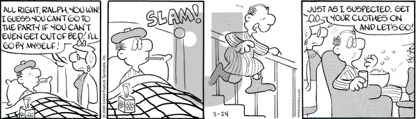 Drabble on Friday March 24, 2000 Comic Strip