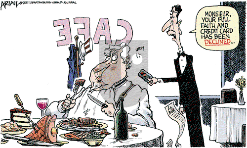 Robert Ariail on Friday July 29, 2011 Comic Strip