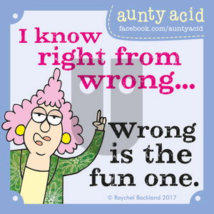 Aunty Acid on Friday June 9, 2017 Comic Strip