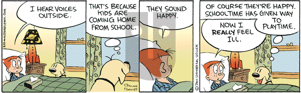 Red and Rover on Friday March 11, 2011 Comic Strip