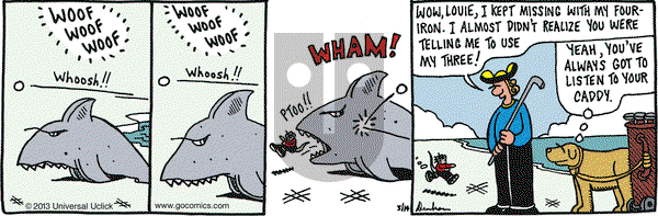 Overboard on Thursday March 14, 2013 Comic Strip