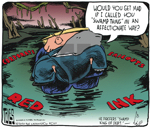 Tom Toles on Friday March 27, 2020 Comic Strip