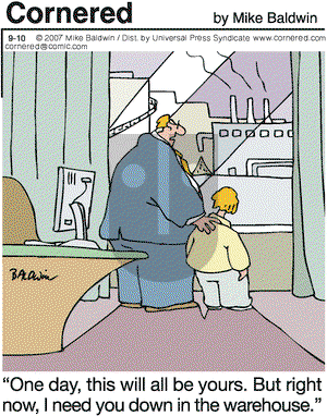 Cornered on Monday September 10, 2007 Comic Strip