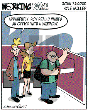 Working Daze on Tuesday April 11, 2006 Comic Strip