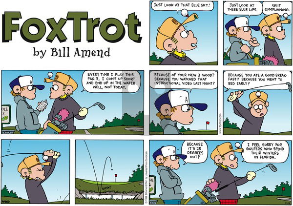 FoxTrot - Sunday March 14, 1999 Comic Strip