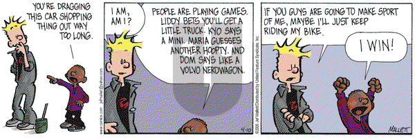 Frazz on Monday April 10, 2006 Comic Strip