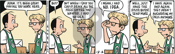 Adam@Home - Saturday December 2, 2023 Comic Strip