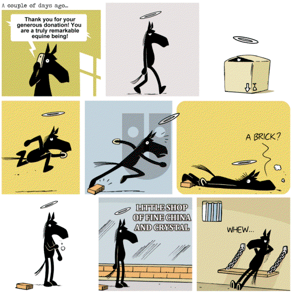 Dark Side of the Horse on Friday January 25, 2013 Comic Strip