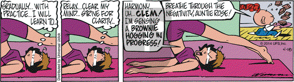 Rose is Rose on Friday April 18, 2014 Comic Strip