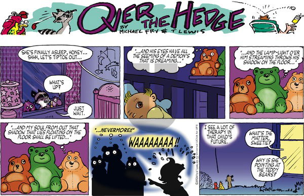 Over the Hedge on Sunday November 11, 2012 Comic Strip