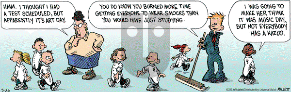 Frazz on Tuesday March 26, 2013 Comic Strip