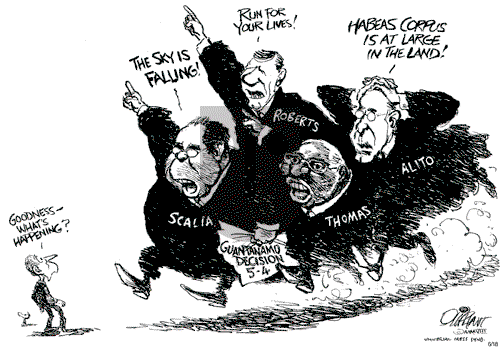 Pat Oliphant on Wednesday June 18, 2008 Comic Strip