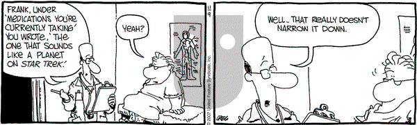 The Buckets on Friday November 9, 2007 Comic Strip