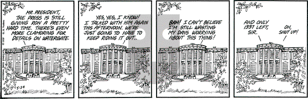 Doonesbury - Thursday May 24, 1973 Comic Strip