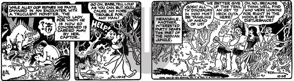 Alley Oop on Tuesday October 29, 1946 Comic Strip