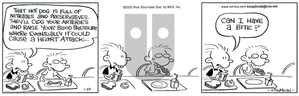 Soup to Nutz - Old on Friday January 28, 2005 Comic Strip