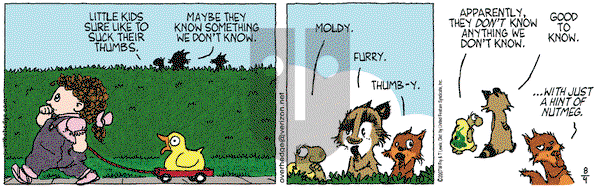 Over the Hedge on Saturday August 4, 2007 Comic Strip
