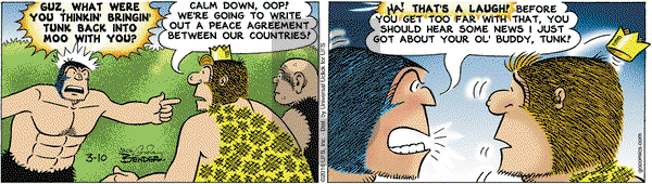 Alley Oop on Thursday March 10, 2016 Comic Strip