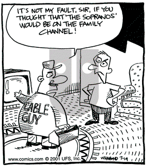 Reality Check on Thursday July 19, 2001 Comic Strip