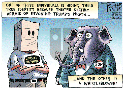 Rob Rogers on Friday November 8, 2019 Comic Strip