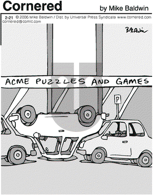 Cornered on Tuesday February 21, 2006 Comic Strip