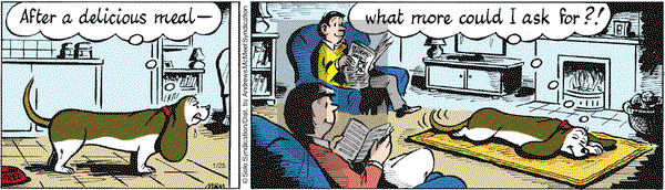 Fred Basset on Thursday January 25, 2018 Comic Strip
