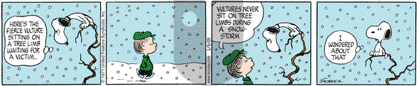 Peanuts on Friday January 3, 2003 Comic Strip