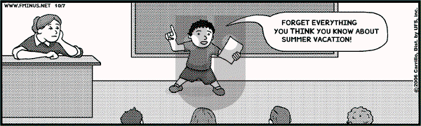 F Minus - Saturday October 7, 2006 Comic Strip