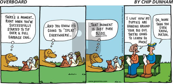 Overboard on Sunday August 19, 2018 Comic Strip